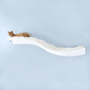 Lotus Branch Long Wall Cat Shelf