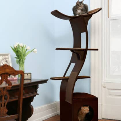 Lotus Espresso cat tower