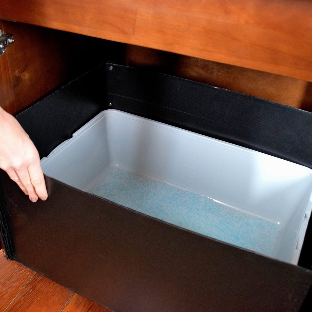 Refined cat litter best sale box