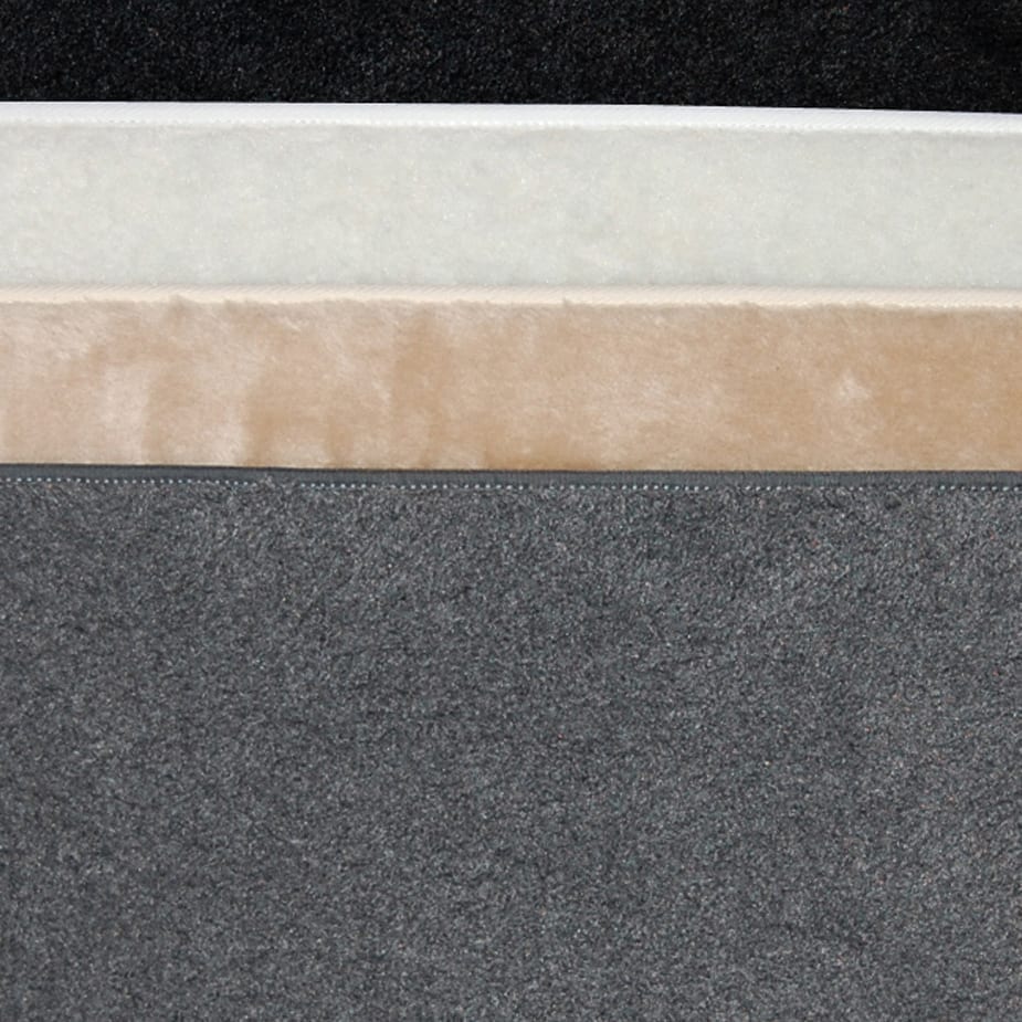 Black cat silhouette-shaped pad made of soft, textured fabric, suitable for modern cat furniture.