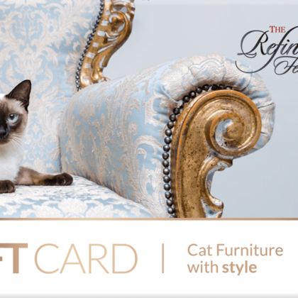 Gift card for cat furniture