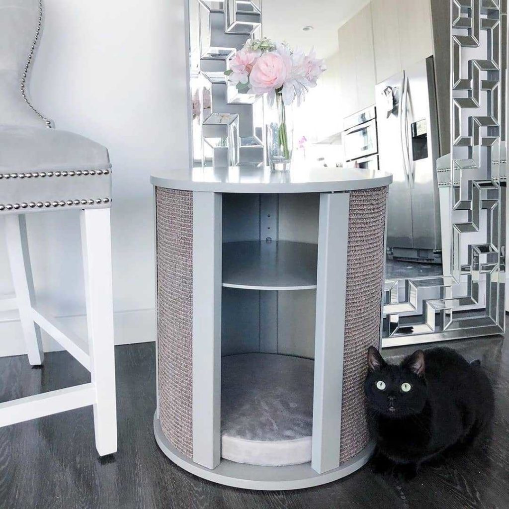 Purrrrfect End Table