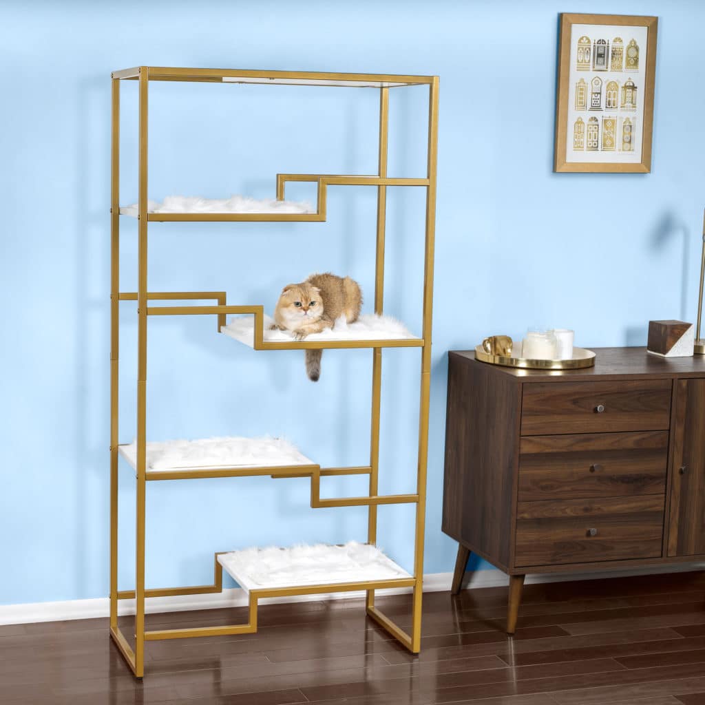 Metropolitan-Gold-Cat-Condo-Whitefur-SQ-1