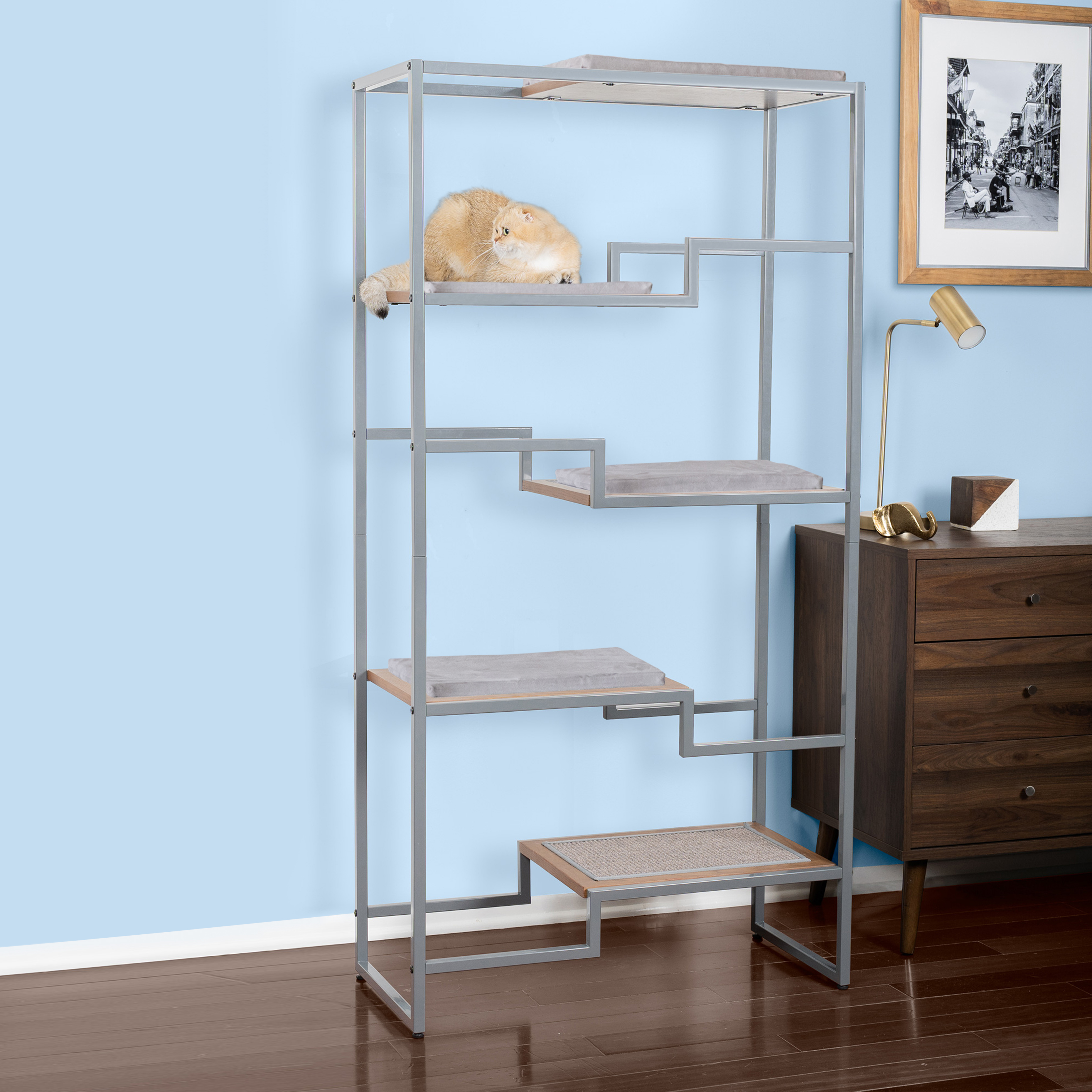 Metropolitan Cat Condo A Catemporary Cat Condo The Refined Feline