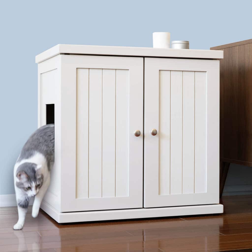 Refined Cat Litter Box Cottage