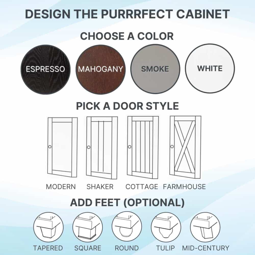 Litter Box Cabinet options