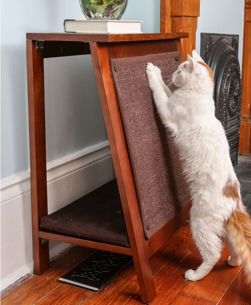 how to catify your home when space is limited- cat scratchers