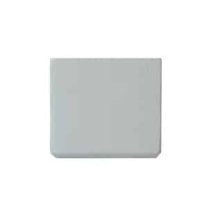 A small, rectangular light gray wooden block with a Smoke Gray finish sits on a white background.
