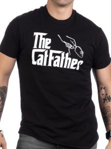 The Catfather Cat Dad Shirt