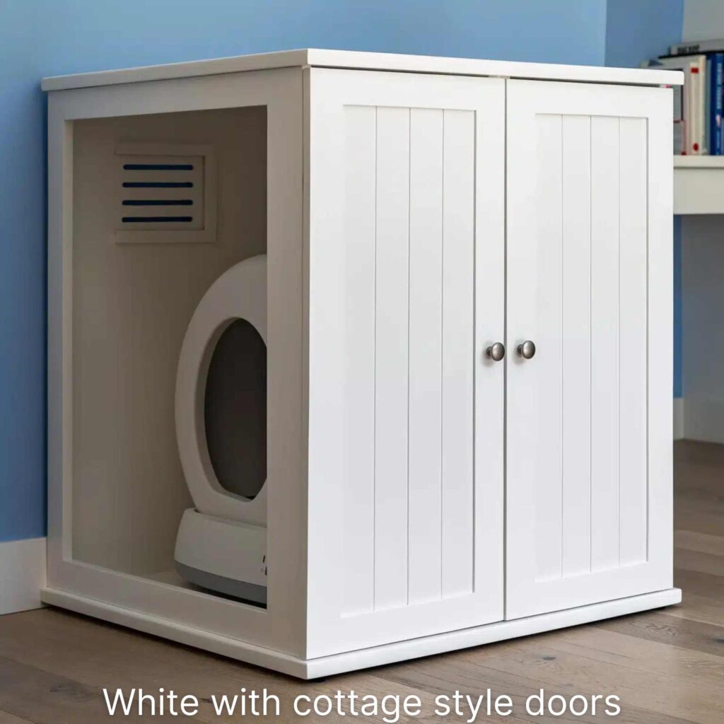 Refined Self Cleaning Litter Box Cabinet The Refined Feline