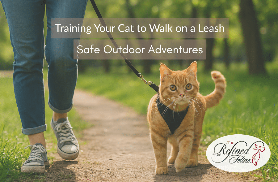 Safe Outdoor Adventures: Training Your Cat to Walk on a Leash