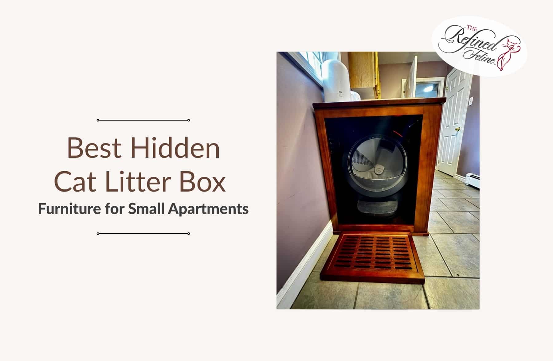 Apartment-Friendly Cat Furniture | The Refined Feline