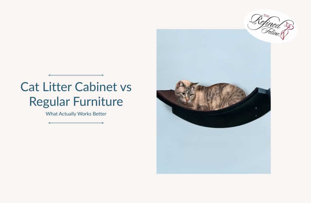 Cat Litter Cabinet vs Regular Furniture_ What Actually Works Better
