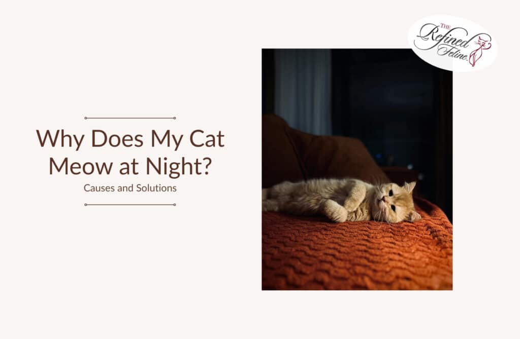 Why Does My Cat Meow at Night